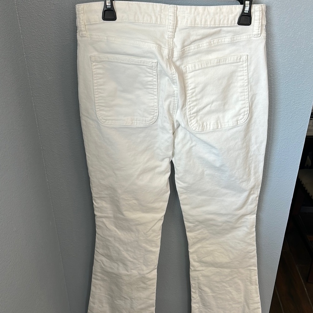 Kut from the Kloth White Flare Wide Leg Jeans - Picture 5 of 8
